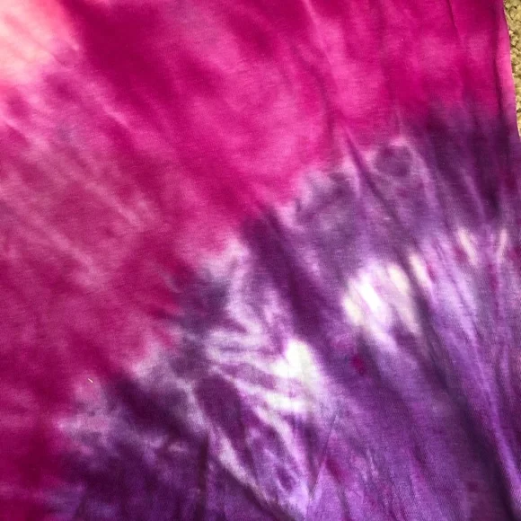 Custom Tie Dye Lucky Brand Shirt Size M - Picture 4 of 10